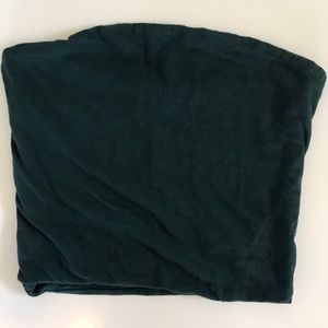 Brandy Melville Dark Green Tube Top